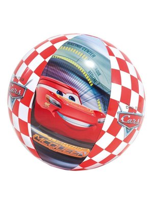 58053 - Надувной мяч Маквин из мультфильма Тачки Intex диаметром 61 см
