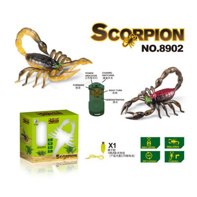 8902 - Скорпион на радиоуправлении, игрушка жук радиоуправляемый.
