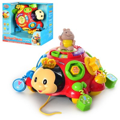 Play Smart 957 - Музична розвивальна іграшка Чарівний Жук сонечко — сортер, кольори, казка, музика.