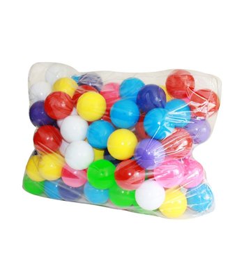 026/1 - Кульки ( Кульки) ігрові для наметів, сухих басейнів, Бамсик, 100 шт, 7 мм, 026/1
