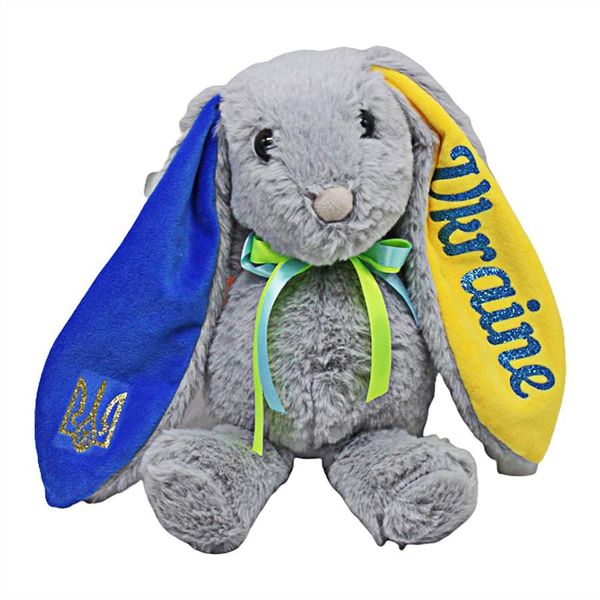 Копиця 00043-40 - Мягкая игрушка - зайчик, патриотичный с символами Украины