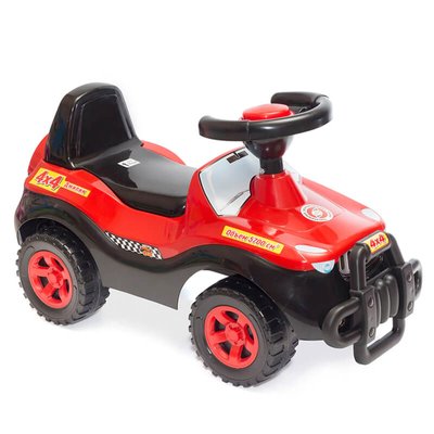 Оріон 105 - Каталка дитяча толокар, Машинка для катання джипік (колір червоний із чорним)
