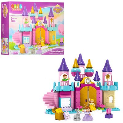 JDLT 5280 - Конструктор для малюків Казковий Замок принцеси Софії, конструктор для дівчинки
