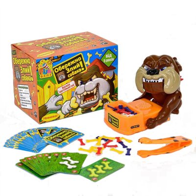 Fun Game 7144 - Настольная игра для всей семьи "Осторожно, злая собака!" 7144