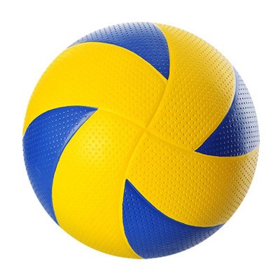 33 - Мяч для игры в волейбол, желто - голубой волейбольный мяч