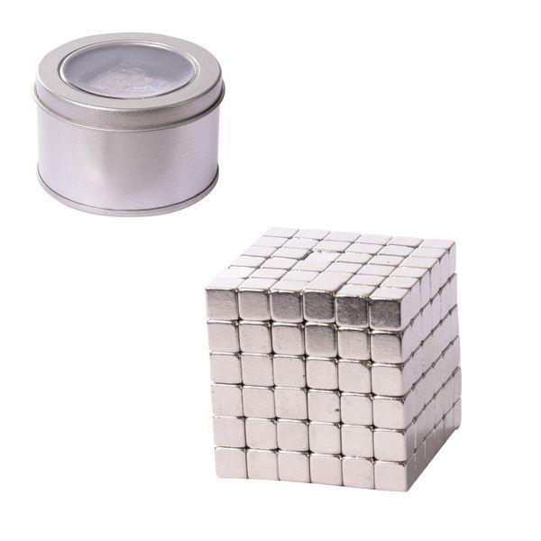 Neocube_216 - Неокуб тетракуб 216 кульок — кубиків 5 мм Neocube в залізному боксі