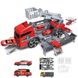 Пожежна Машинка 3 в 1 - гараж, ігровий набір пожежних машин, трек P920-A, HC268754 фото 1