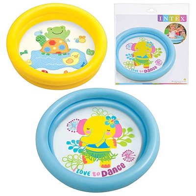 Intex 59409 - Дитячий круглий надувний басейн, для малюків на 1 - 3 роки