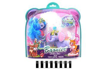 8572 - Кукла&nbsp;Enchantimals Энчантималс, Слонёнок Екатерина и Антик&nbsp;Ekaterina Elephant Dolls with Antic, копия