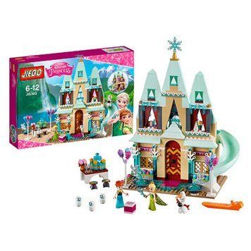 JG303 - Конструктор для дівчинки - Великий замок в стилі Фроузен (Frozen) Холодне серце, Ельза і Анна