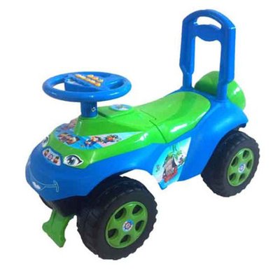 Doloni 0141 (013116) - Машинка для катания Автошка сине - зеленная