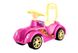 Машинка для катання в стилі ретро, каталка - толокар рожевого кольору 900 фото 1