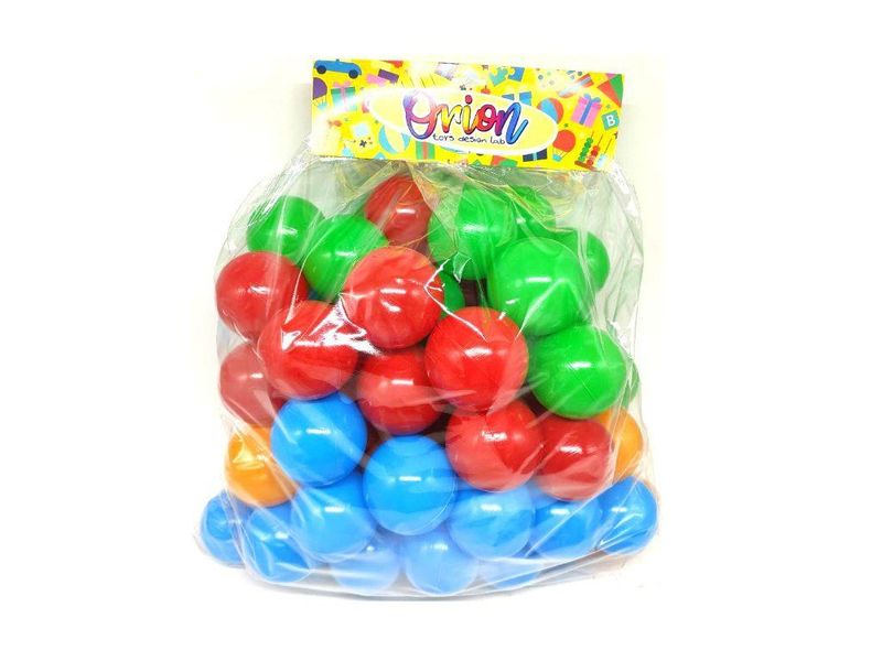 Кульки (Кульки) ігрові для наметів, сухих басейнів 80 штук, оріон 467 ст. 5 467 в.5