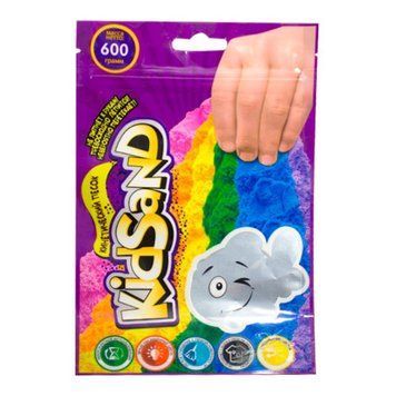 Danko Toys KS-03 - Кинетический песок для творчества 600 грамм, разные цвета Kidsand Украина KS