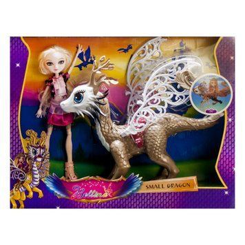 2120 - Кукла Ever After High" Эппл Вайт с драконом Бребеном ( эвер афтер хай )