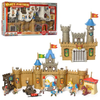 Ігровий набір середньовічний замок з ігровими фігурками, 16333 16333