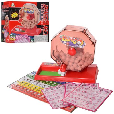 866 - Настольная карточная игра Бинго Bingo лото, игровое поле, карточки, шарики, игра для всей семьи, 203
