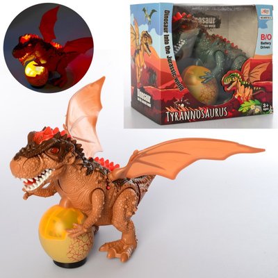 Іграшка динозавр (дракон) з яйцем, звукові та світлові ефекти M8018-2 M8018-2