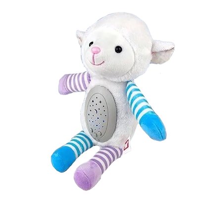 М'яка іграшка - Нічник для малюків з проектором зоряного неба, колискові мелодії 77629610290 фото товару