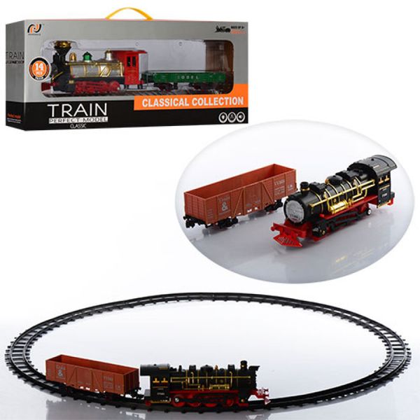 Железная дорога классическая - локомотив и грузовой вагон, V8588-Z-D  V8588-Z-D