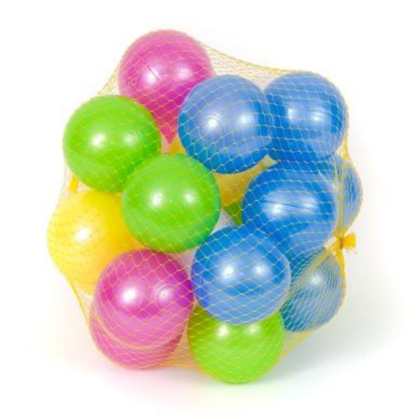 Кульки ( Кульки) ігрові для наметів, сухих басейнів 70 мм 32 шт Оріон 467 637942031 фото товару