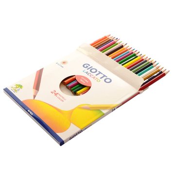 Giottos 220400 - Набір кольорових олівців 24 шт в коробці, Giotto 220400