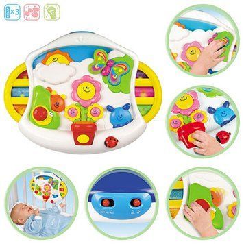 Joy Toy 2097 - Подвеска - игровой центр на кроватку музыкальная, свет, регулировка громкости Weina 2097