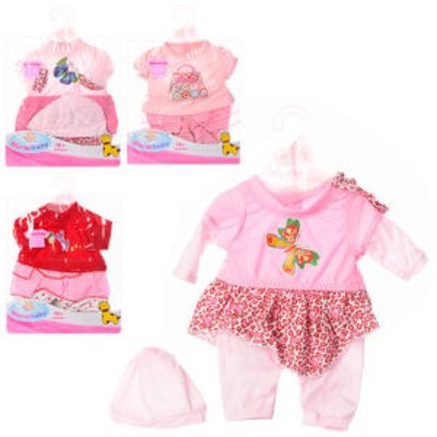 Одяг для пупса Baby born 42 см "BВ" бебі-берн або сестрички бебі-берн, на вішалці, DBJ-448-457 DBJ-448-457