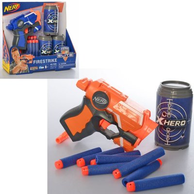 7030 - Детское оружие - Пистолет 13 см, мишень, мягкие пули, набор с мишенью, 7030