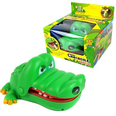 Настільна гра "Крокодил кусачка" - для дітей від 3 років, компаній і всієї родини 941163371 фото товара
