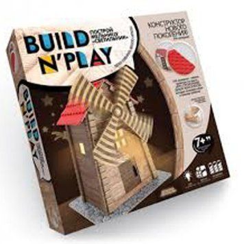 BNP-01-03 - Набір для творчості, конструктор нового покоління &mdash; BUILDNPLAY &mdash; млин, BNP-01-03