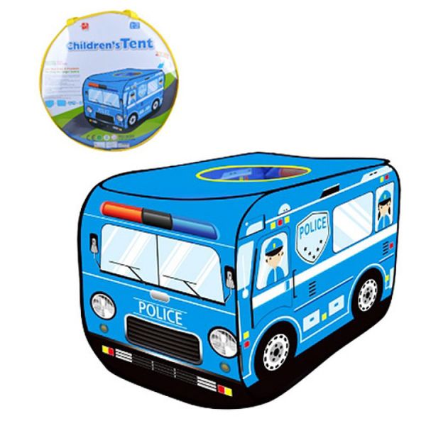 M 3753 (3752) - Намет дитячий ігровий Будиночок Автобус Поліція, розмір 110-71-71 см, M 3752