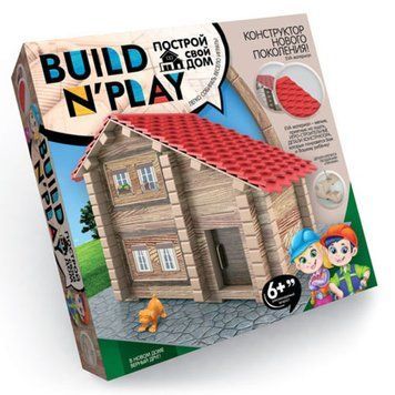 BNP-01-01 - Набір для творчості, конструктор нового покоління - BUILDNPLAY - Будинок , BNP-01-01