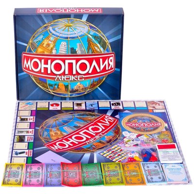 Artos 20260 - Настільна економічна гра "Монополія" ЛЮКС - світові мегаполіси