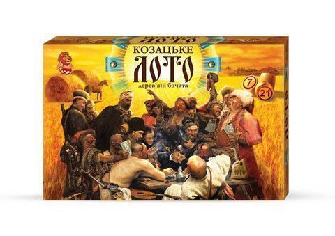 Danko Toys G48 - Лото большое Козацкое в коробке, настольная игра лото