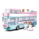 Конструктор для дівчинки із серії Girls dream — весільний автобус — кафе KB 105, M38-B0769 фото 2