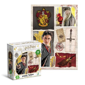 Dodo 200493 - Пазли Harry Potter на 150 деталей Грифіндор - Дамблдор, Гаррі Поттер, герб, меч, мітла