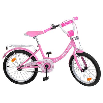 Profi Y2011 - Детский двухколесный велосипед для девочки PROFI 20 дюймов розовый, Y2011 Princess