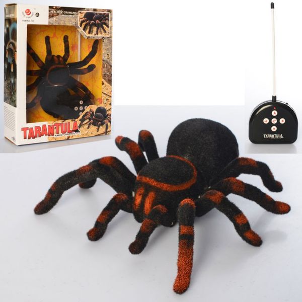 781, KI-3020 - Паук Тарантул 29 см на радиоуправлении, игрушка паук на батарейках и пульту