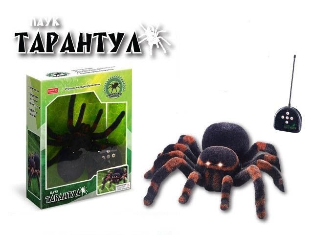 781, KI-3020 - Павук Тарантул 29 см на радіокеруванні, іграшка паук на батарейках і пульту