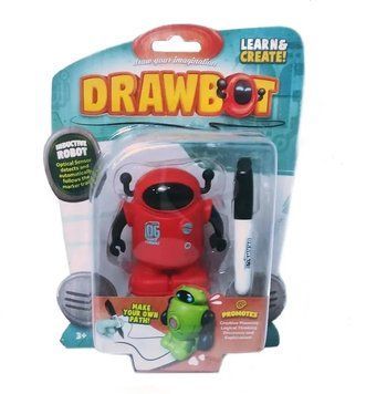 DB3-1 - Міні Робот індуктивний їде по намальованій лінії - гра Drawbot з індуктивним роботом DB3-1