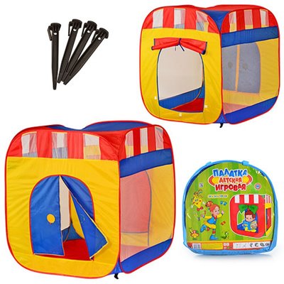 Metr+ M 0505 - Домик - палатка детская игровая Куб, для дома или улицы