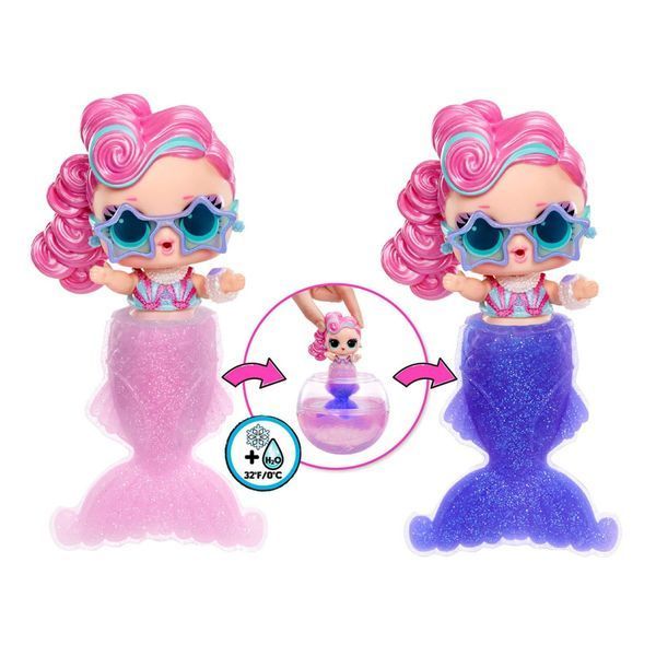 510604 - Кукла LOL Surprise Русалка ЛОЛ сюрприз хвост изменяет цвет серия L.O.L. Mermaids