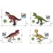 Іграшка динозавр гумовий великі зі звуком, багато різних видів і кольорів SDH фото 1