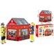 Палатка - домик детская игровая Пожарная станция, размер 93-69-103 см 995-5010C, 5686 фото 1