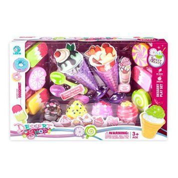 6658 - Игровой набор продукты мороженное на липучке, сладости