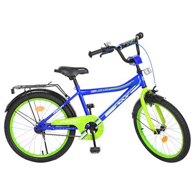 Profi Y20103 - Дитячий двоколісний велосипед PROFI 20 дюймів синій із салатовим, Y20103 Top Grade 