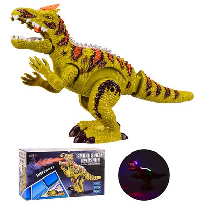 3863 - Игрушка динозавр типа Тиранозавр ходит, звуковые и световые эффекты