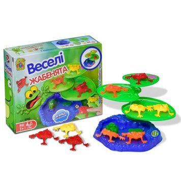 8000 - Настольная игра "Веселые лягушата", 8000