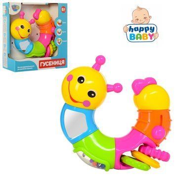 Limo Toy 9182 - Погремушка развивающая игрушка ломалка Веселая Гусеница (Весела гусінь)
